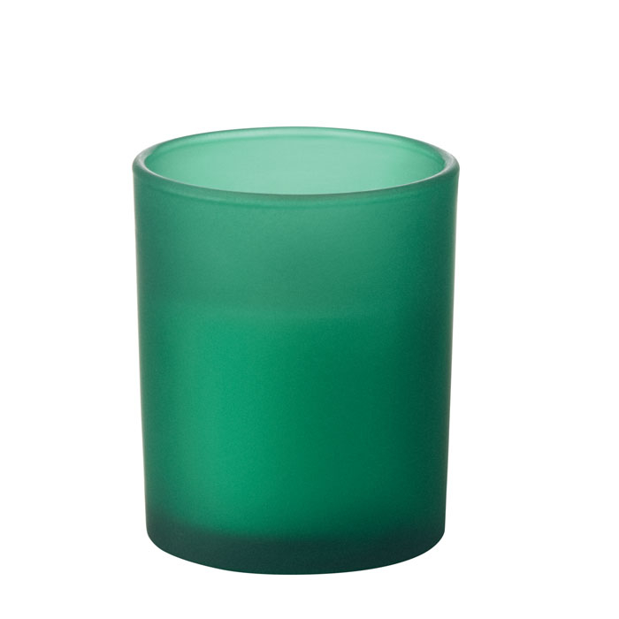 Bougie en cire végétale à personnaliser Kivas Wood Vert 
